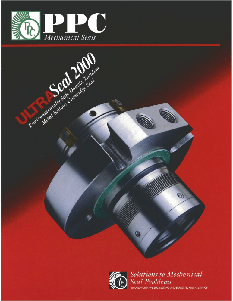 ULTRASeal 2000 – PPC Mechanical Seals