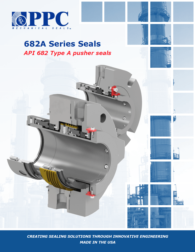 682A Series Seals – PPC Mechanical Seals